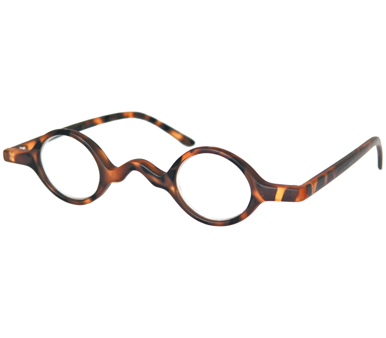 Main Image (Angle) - Hatton (Tortoiseshell) Retro Reading Glasses