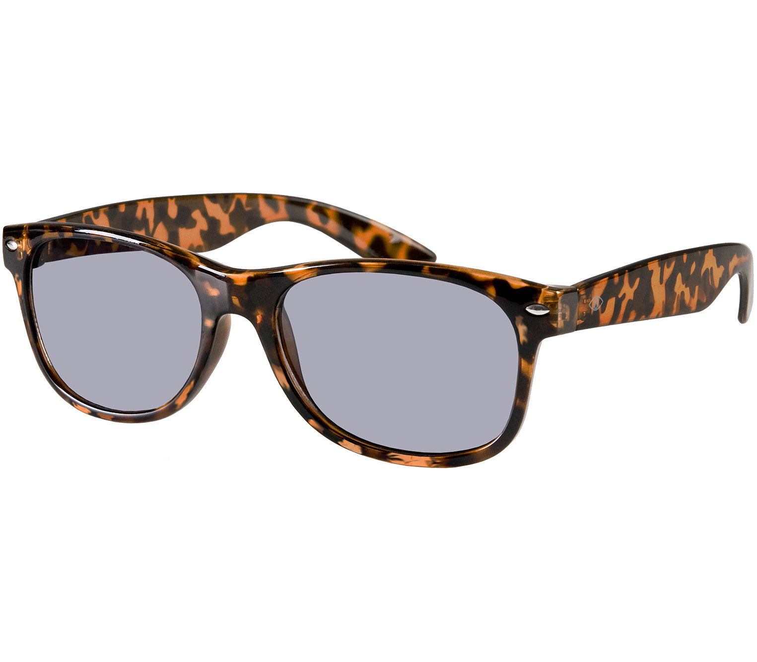 Main Image (Angle) - Daytona (Tortoiseshell) Wayfarer Sun Readers