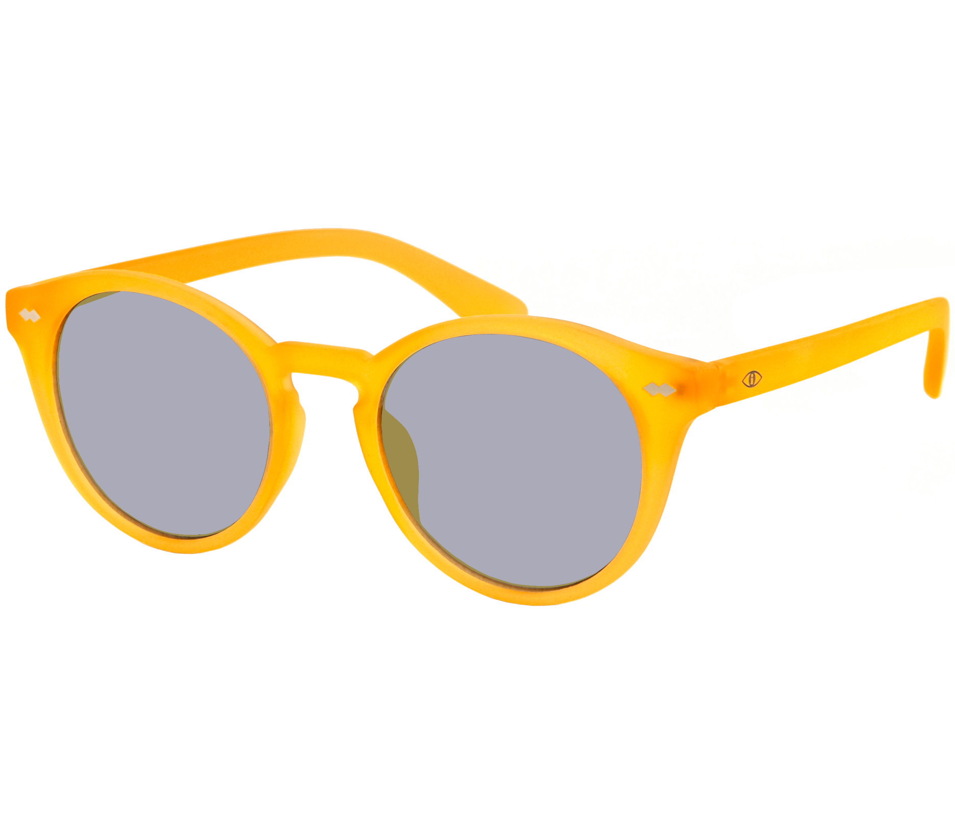 Main Image (Angle) - California (Yellow) Retro Sun Readers