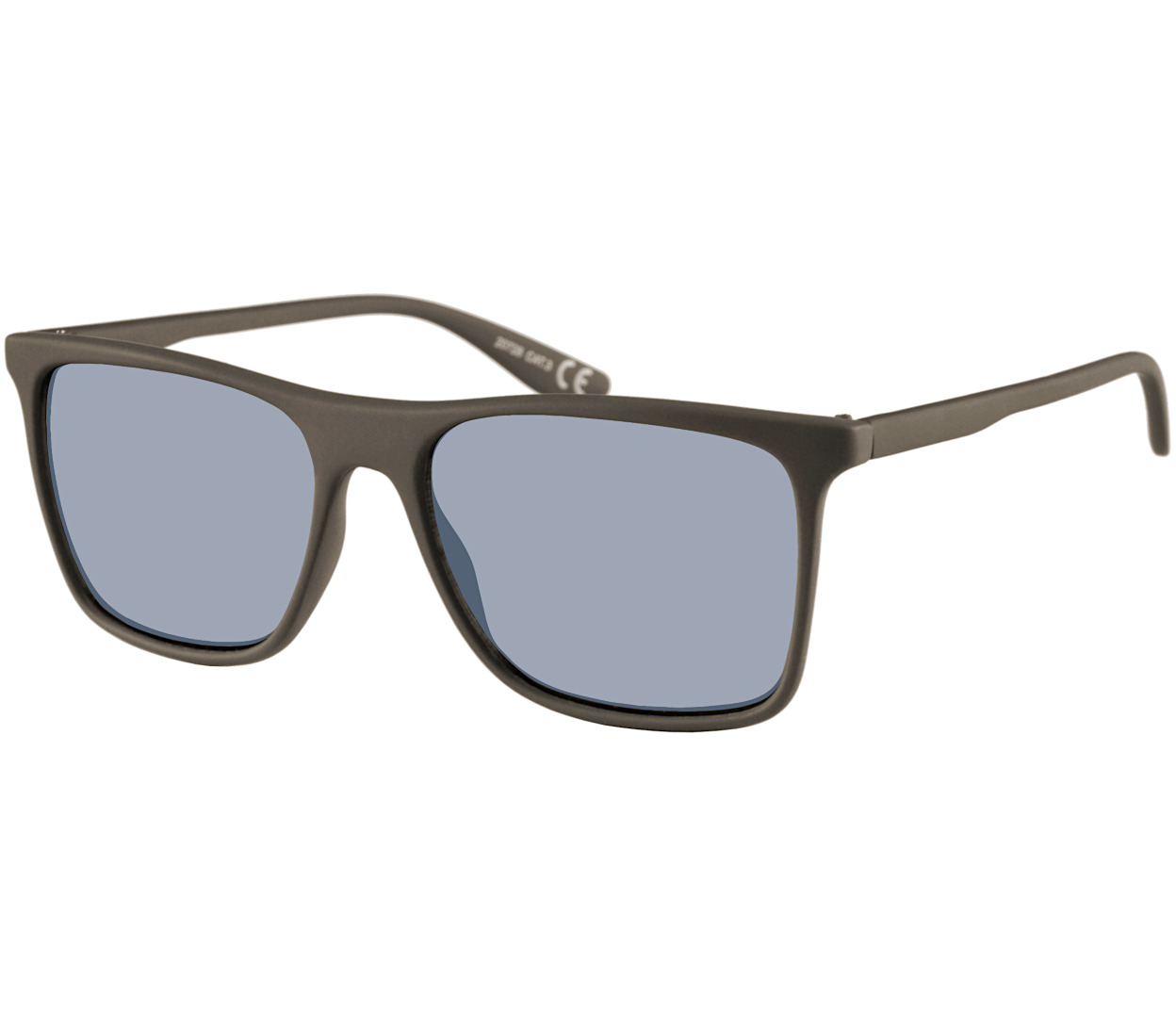 Main Image (Angle) - Summit (Grey) Wayfarer Sunglasses