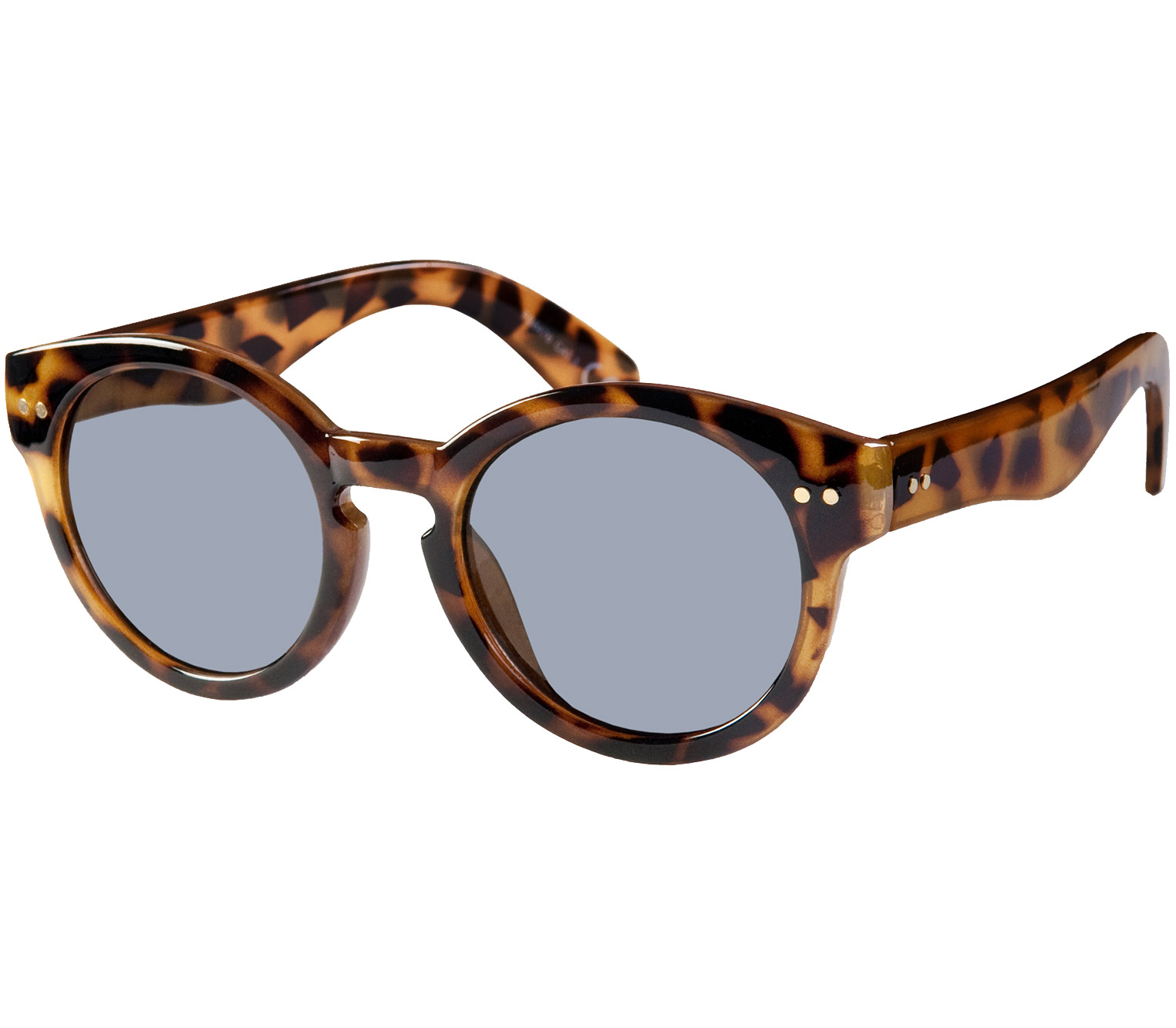 Main Image (Angle) - St Clair (Tortoiseshell) Retro Sunglasses
