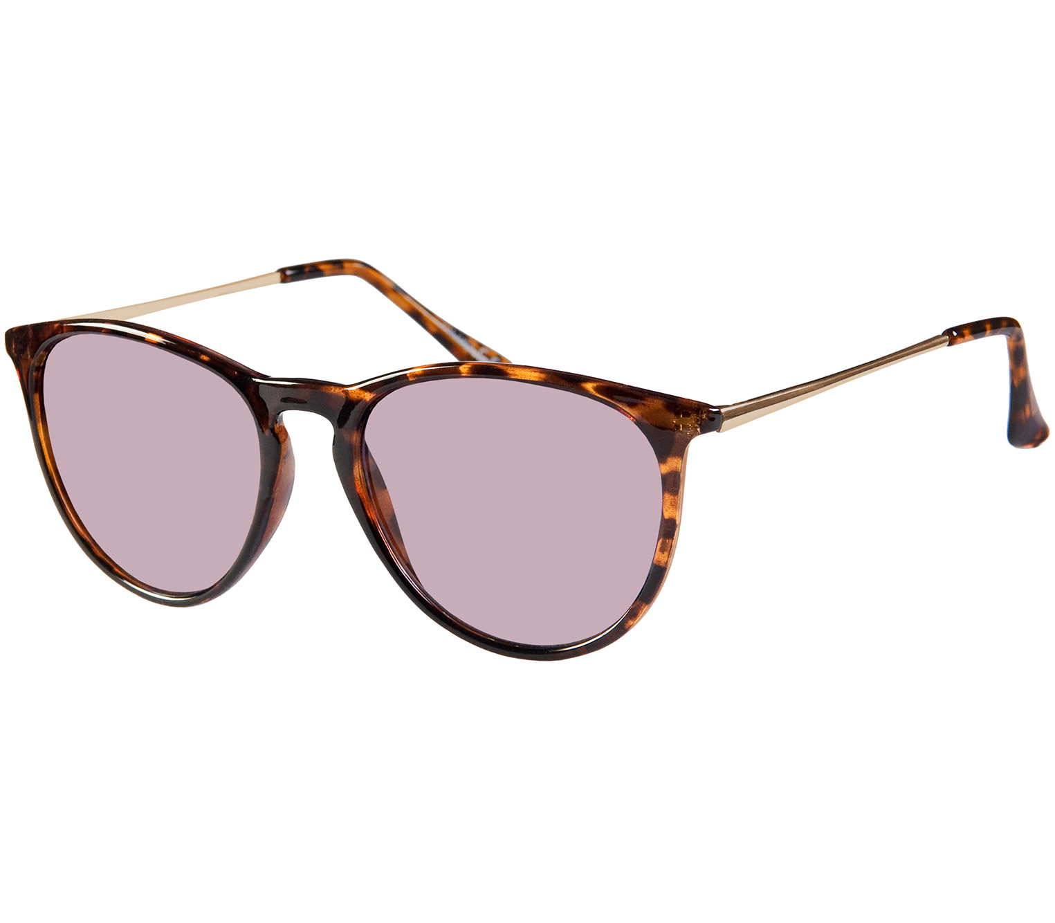 Main Image (Angle) - Paradise (Tortoiseshell) Retro Sunglasses