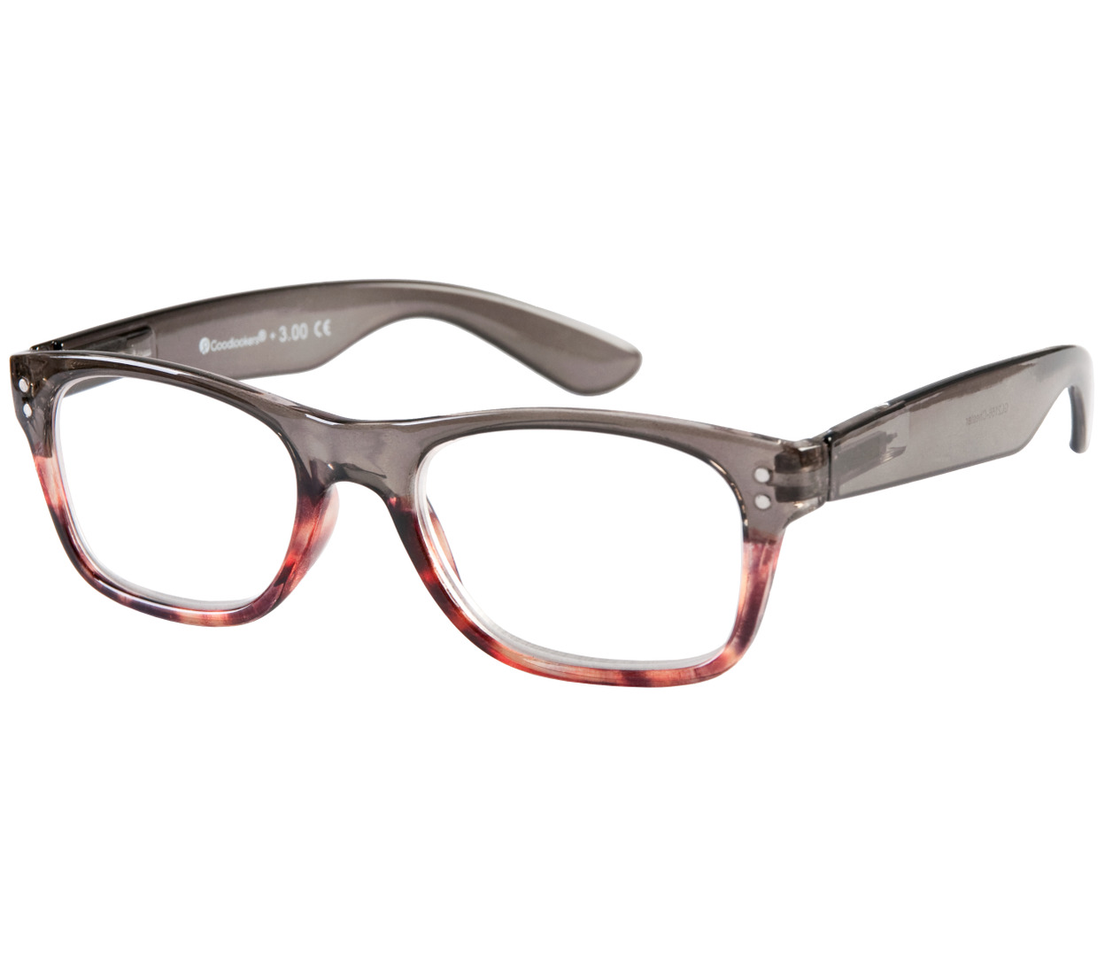 Chester (Grey) Retro Reading Glasses