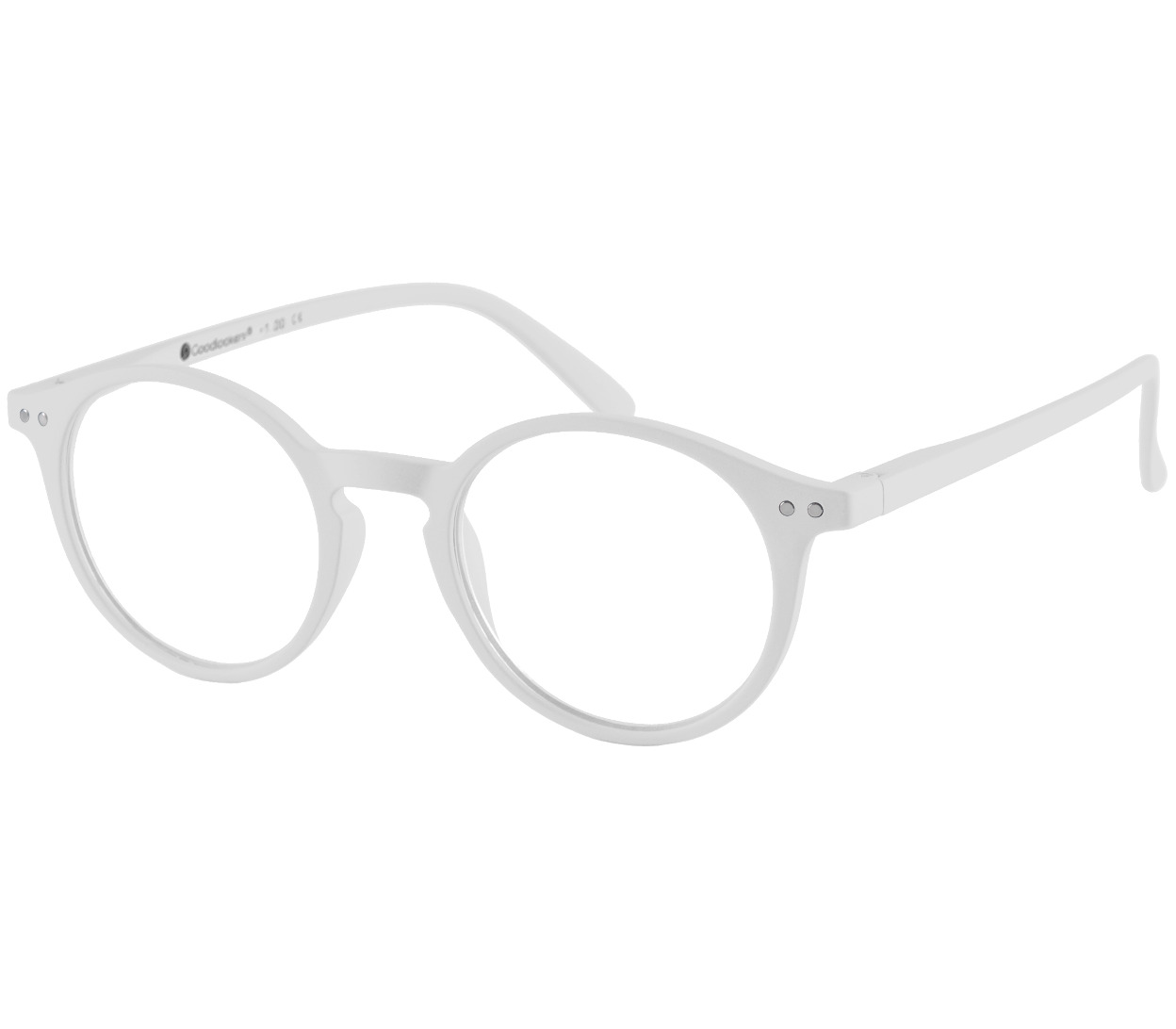 Sydney (White) Retro Reading Glasses