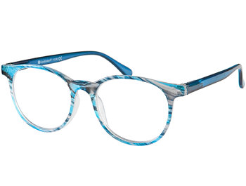 Isla (Blue) Retro Reading Glasses