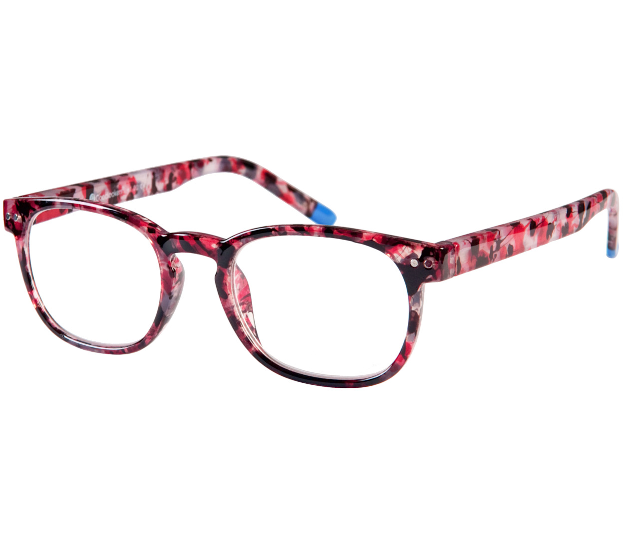 Main Image (Angle) - Edenbridge (Red) Fashion Reading Glasses