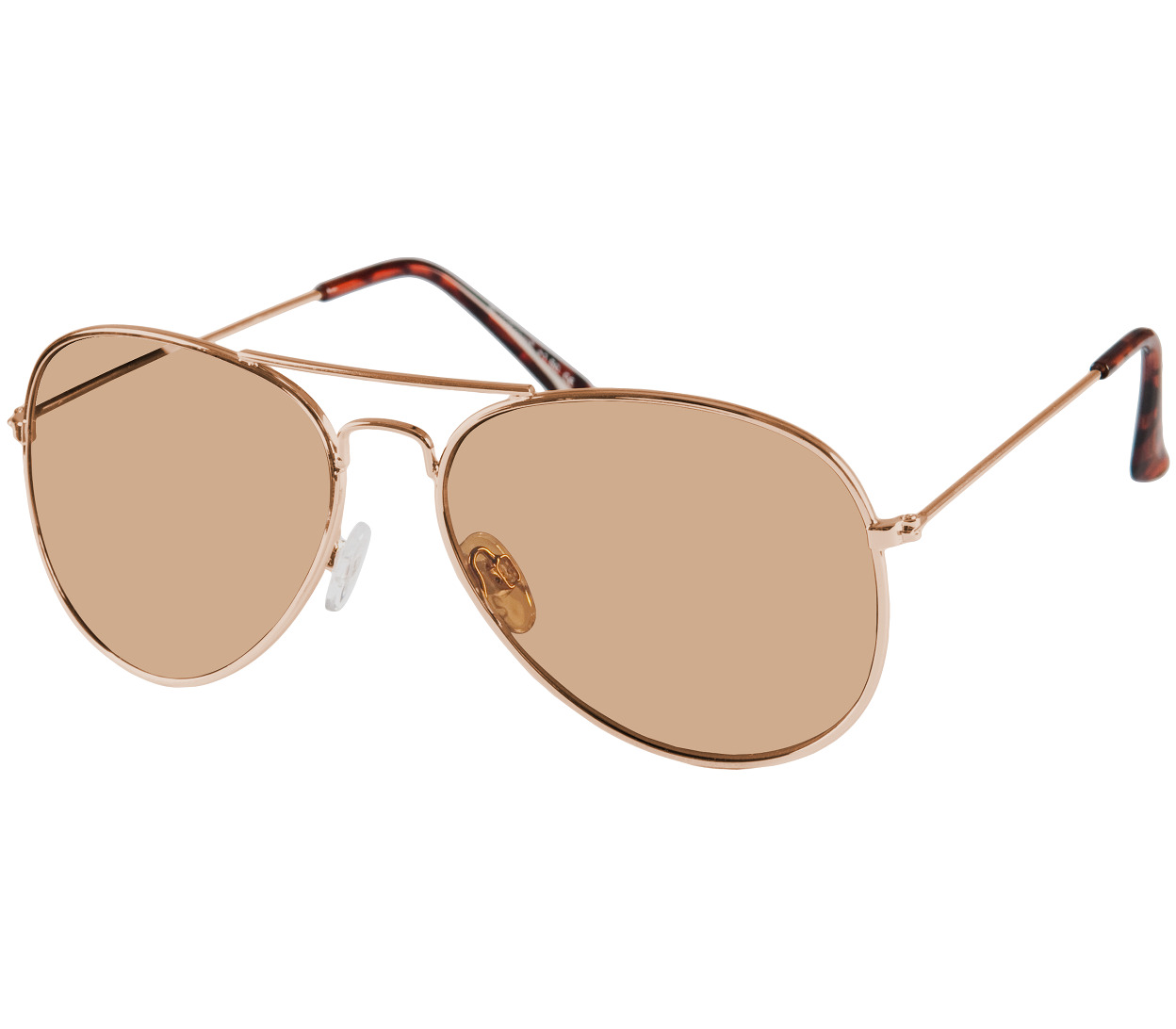 Main Image (Angle) - Ace (Gold) Aviator Sun Readers