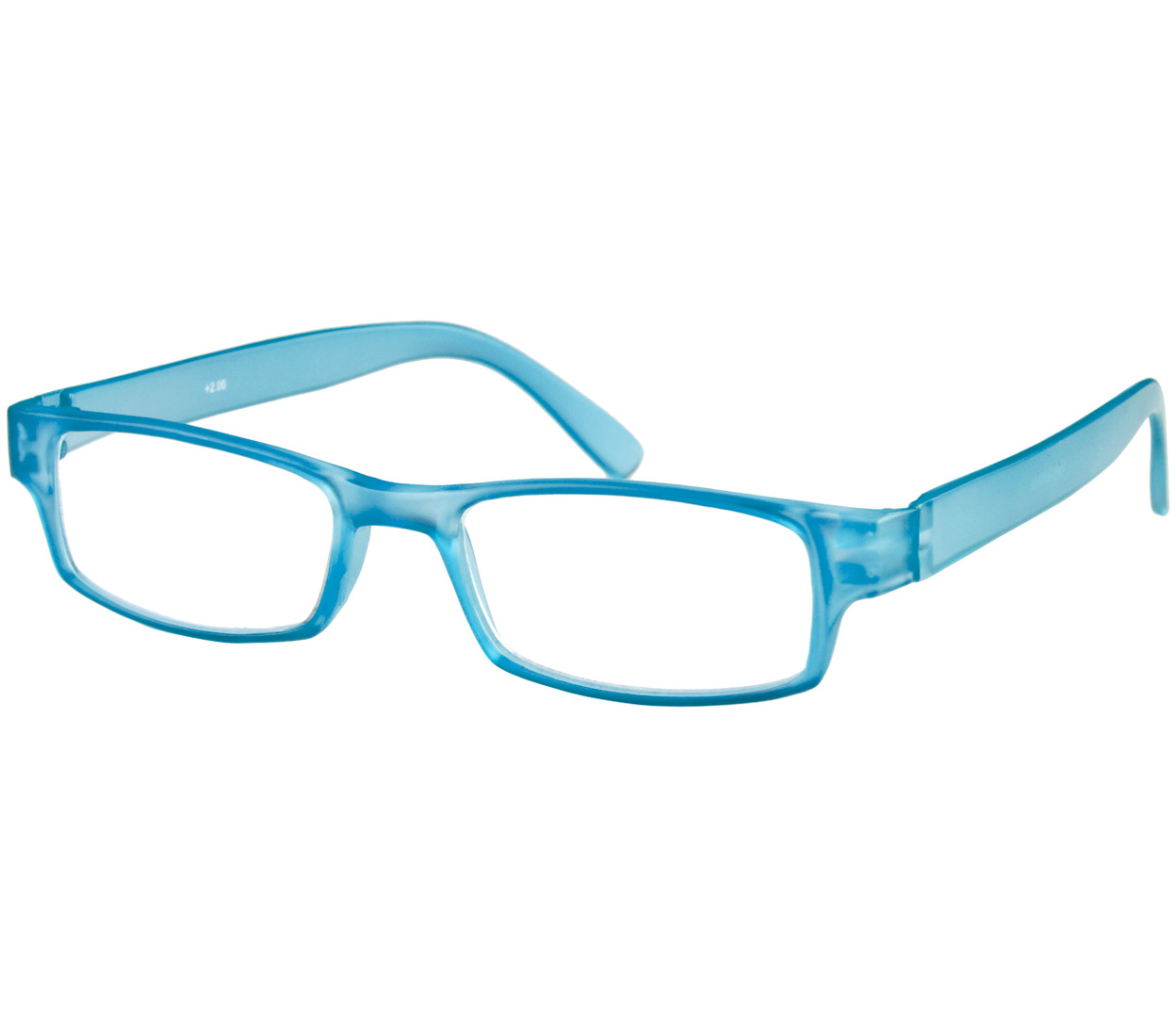 Main Image (Angle) - Friski (Blue) Classic Reading Glasses