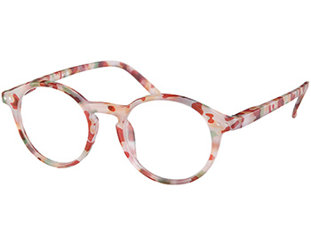 Oskar (Multi Tortoise) Retro Reading Glasses - Thumbnail Product Image