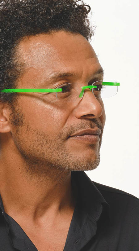 Jelli Neon (Green) - Shown on Model
