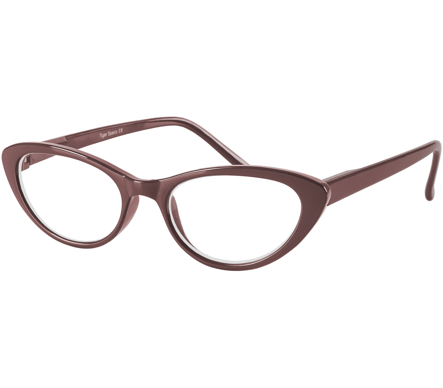 Main Image (Angle) - Carly (Brown) Reading Glasses