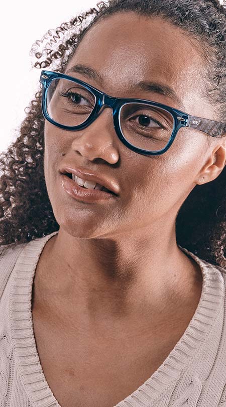 Henley (Blue) - Shown on Model
