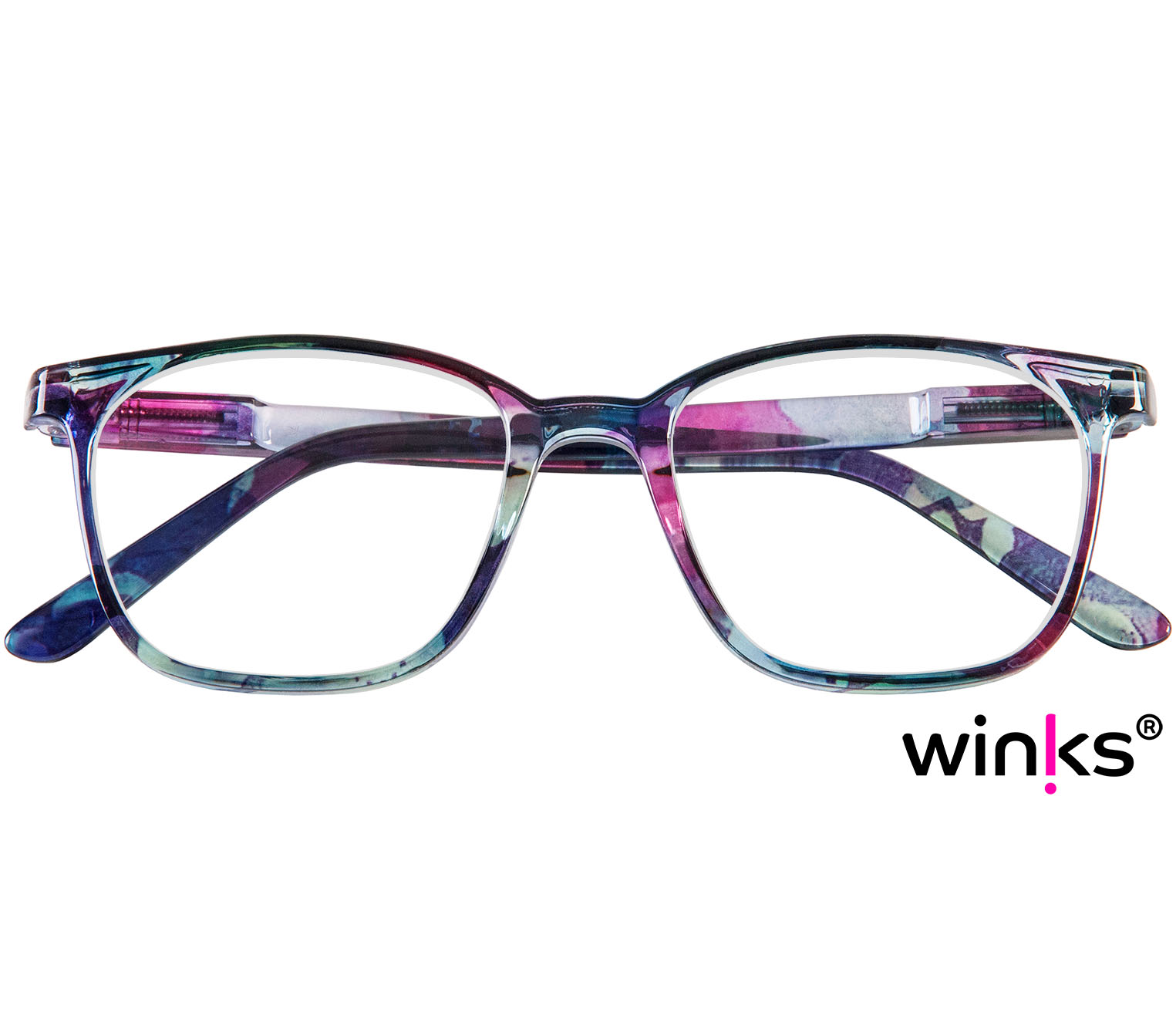 Artist Multi-coloured reading glasses