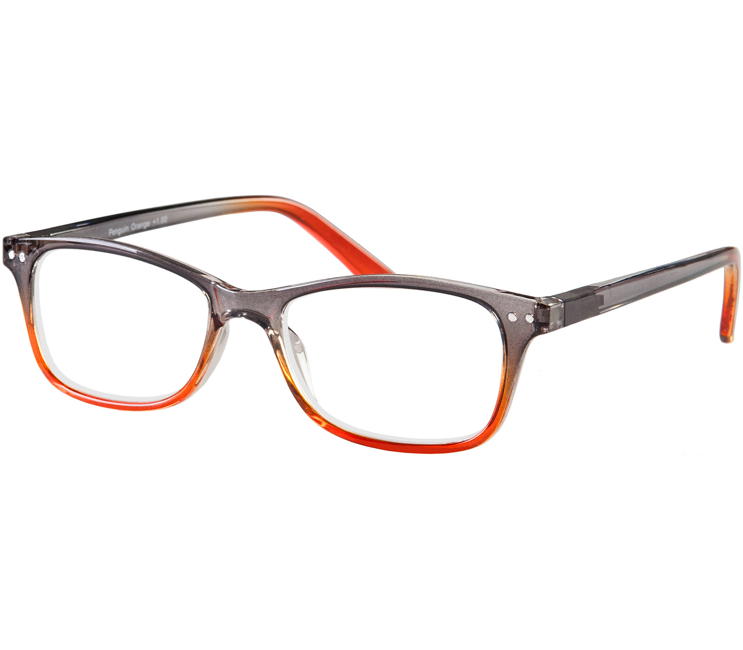 Main Image (Angle) - Penguin (Orange) Classic Reading Glasses