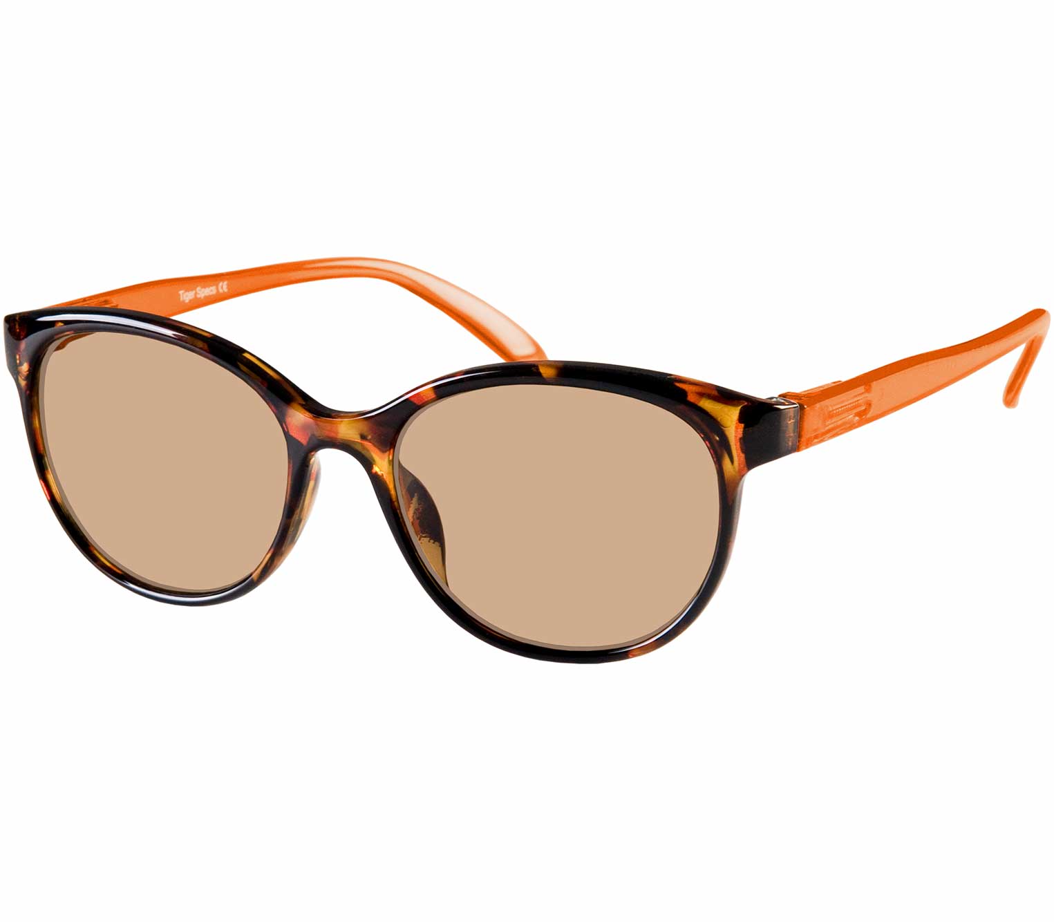 Main Image (Angle) - Naomi (Orange) Sunglasses