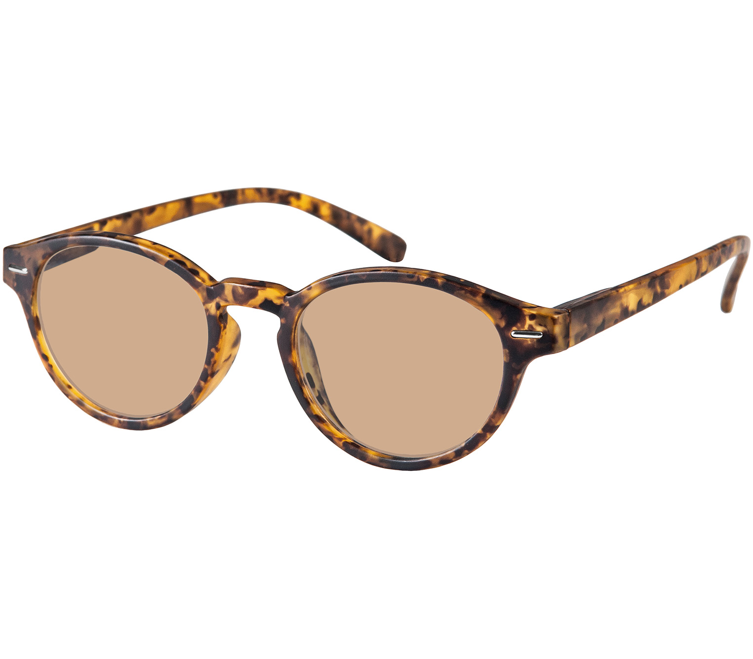 Main Image (Angle) - Montpellier (Tortoiseshell) Retro Sunglasses