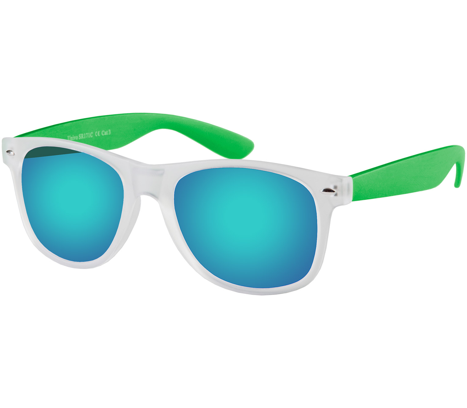 Main Image (Angle) - Freeway (Clear) Wayfarer Sunglasses