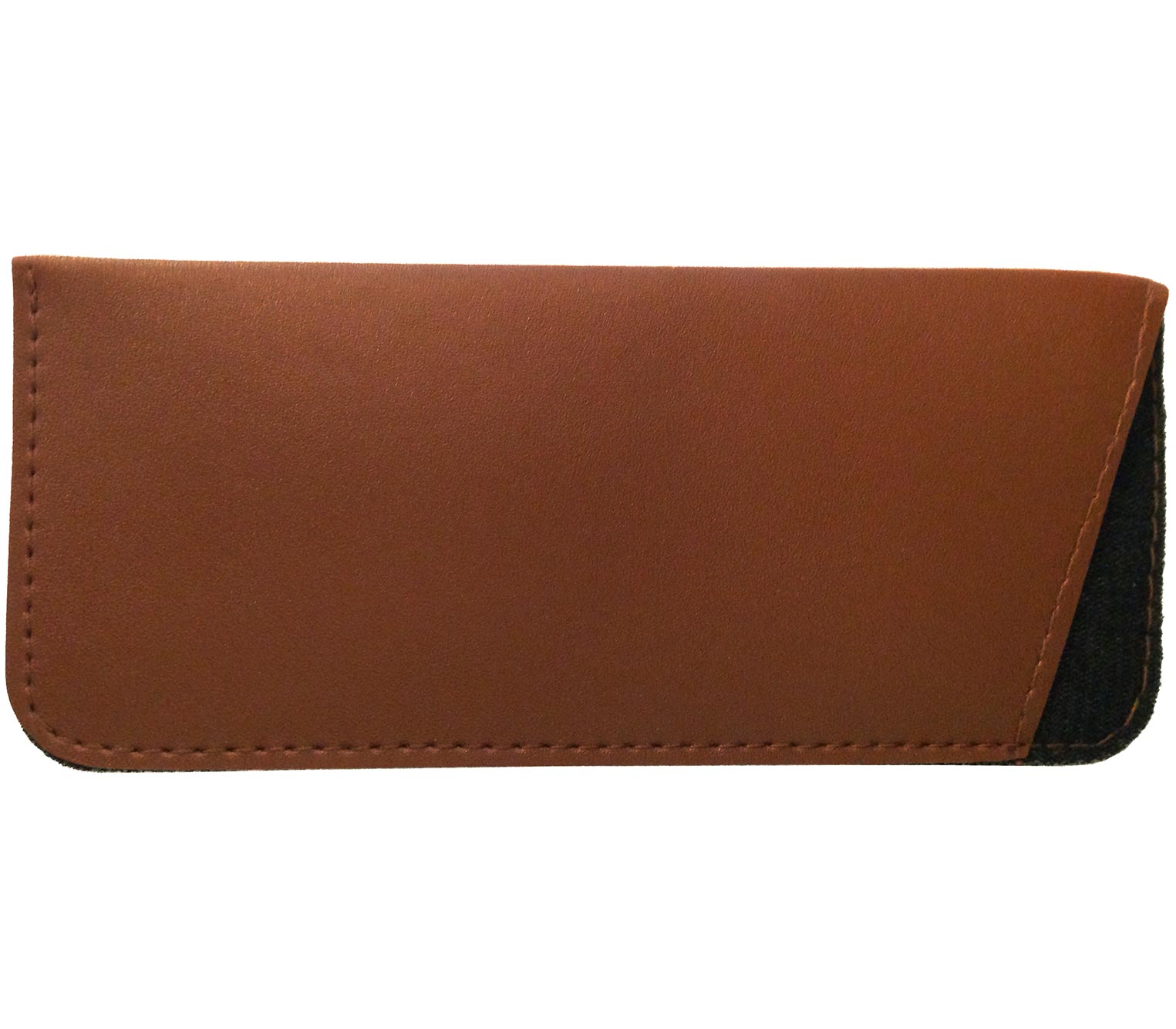 Main Image (Angle) - Brooks (Brown) Glasses Pouches Accessories