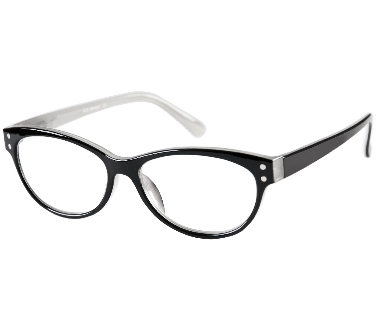 Lala (Black) Cat Eye Reading Glasses