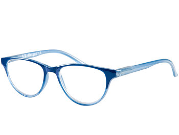 Madeline (Blue) Cat Eye Reading Glasses