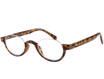 Spooky (Tortoiseshell) Semi-rimless Reading Glasses