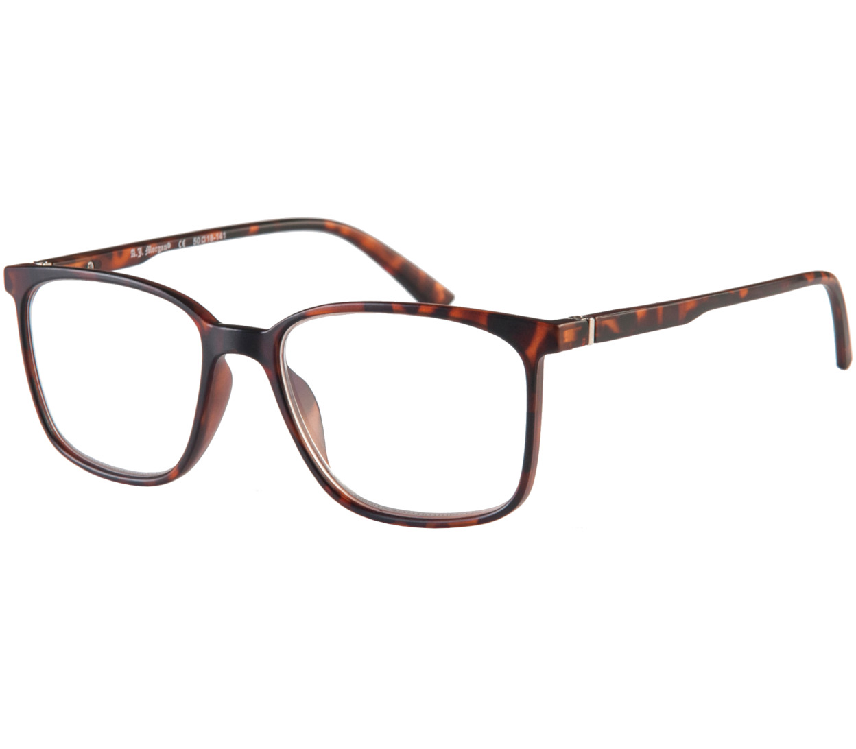 Main Image (Angle) - Fairfax (Tortoiseshell) Retro Reading Glasses