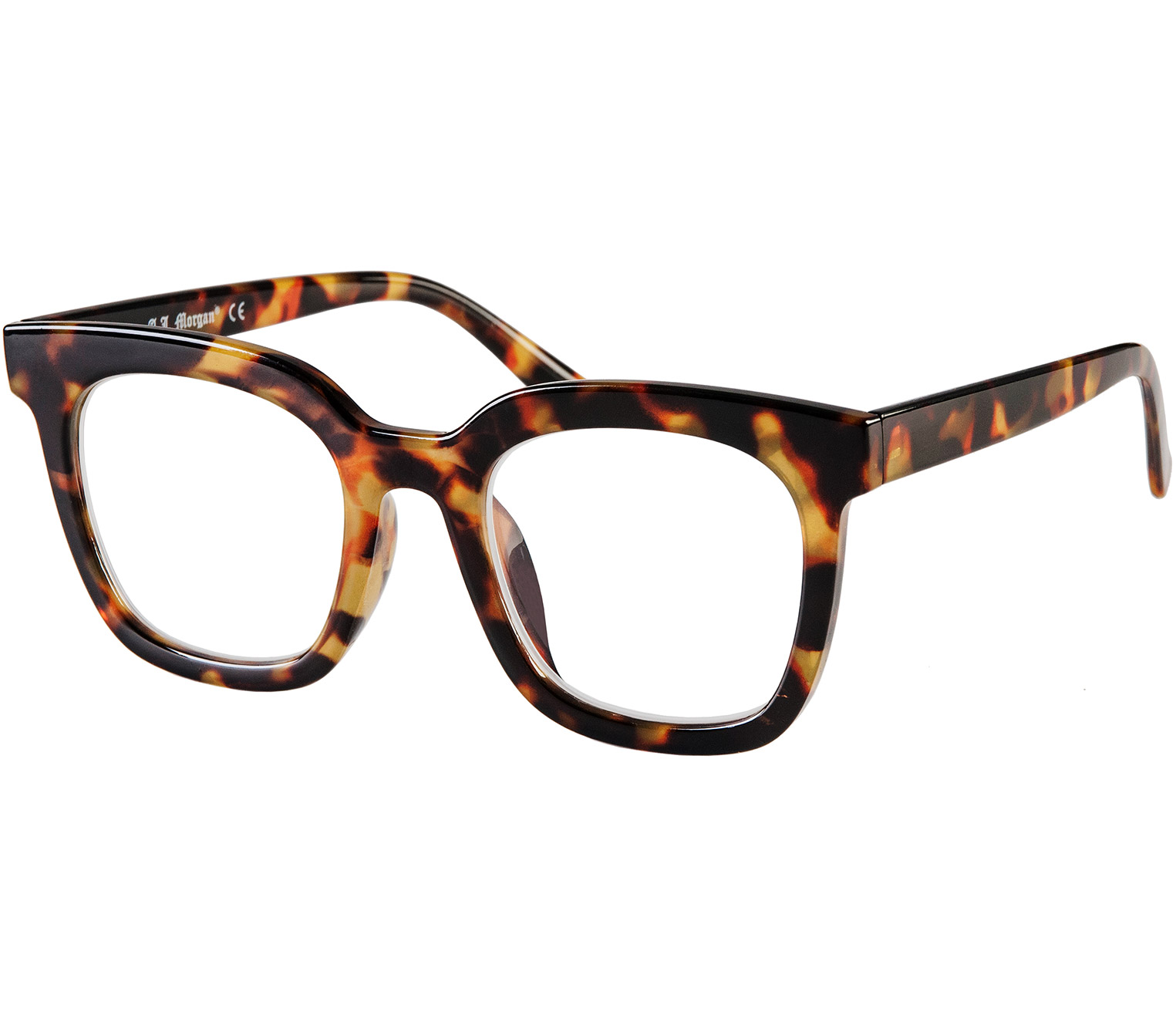 Main Image (Angle) - Superstar (Tortoiseshell) Retro Reading Glasses