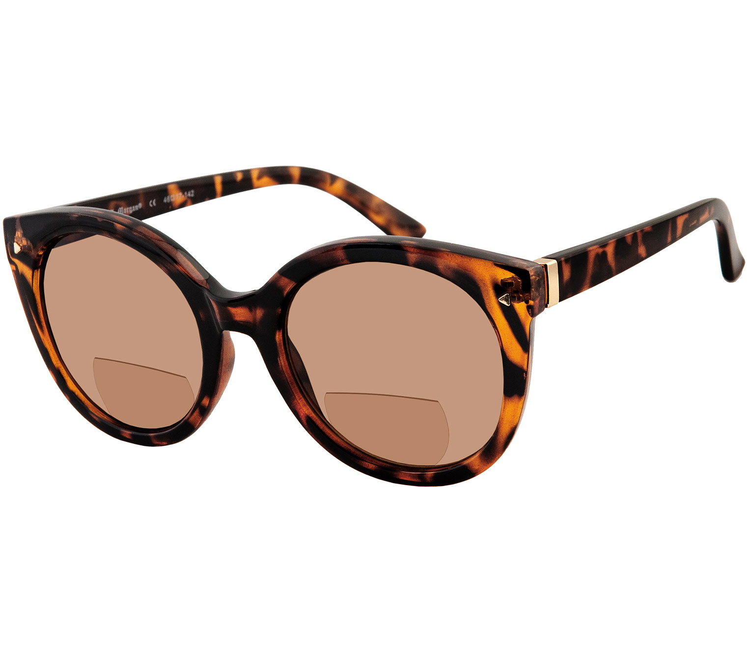 Main Image (Angle) - Tracey (Tortoiseshell) Bifocal Sun Readers