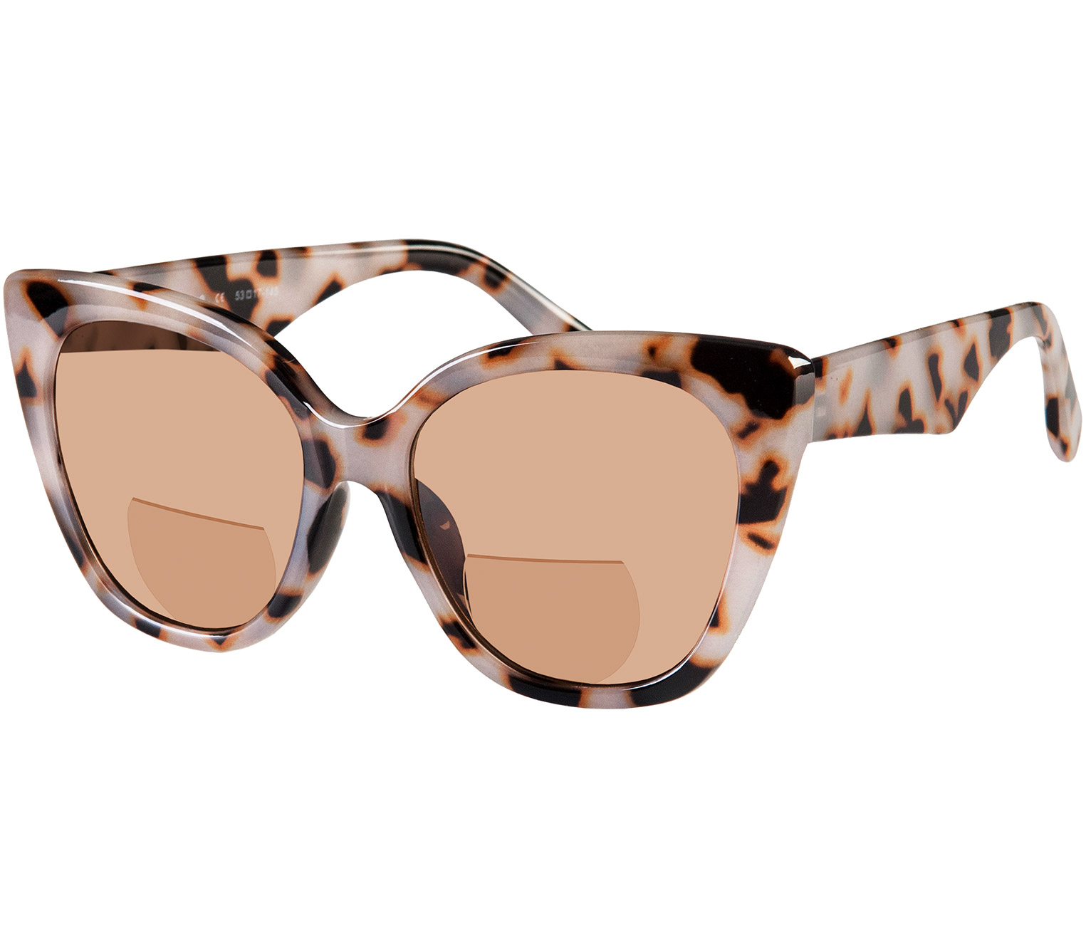 Main Image (Angle) - Solar (Grey Tortoise) Bifocal Sun Readers