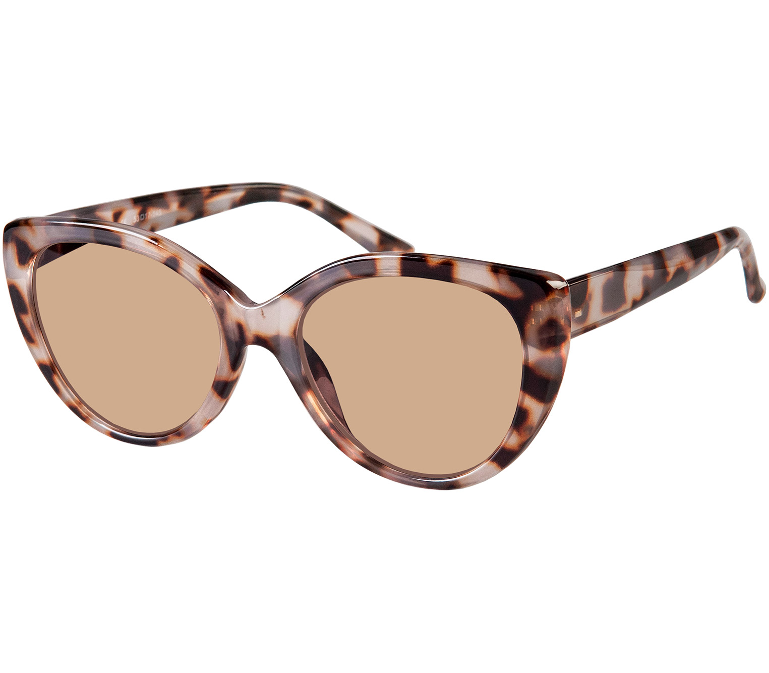 Main Image (Angle) - Ava (Grey Tortoise) Fashion Sun Readers