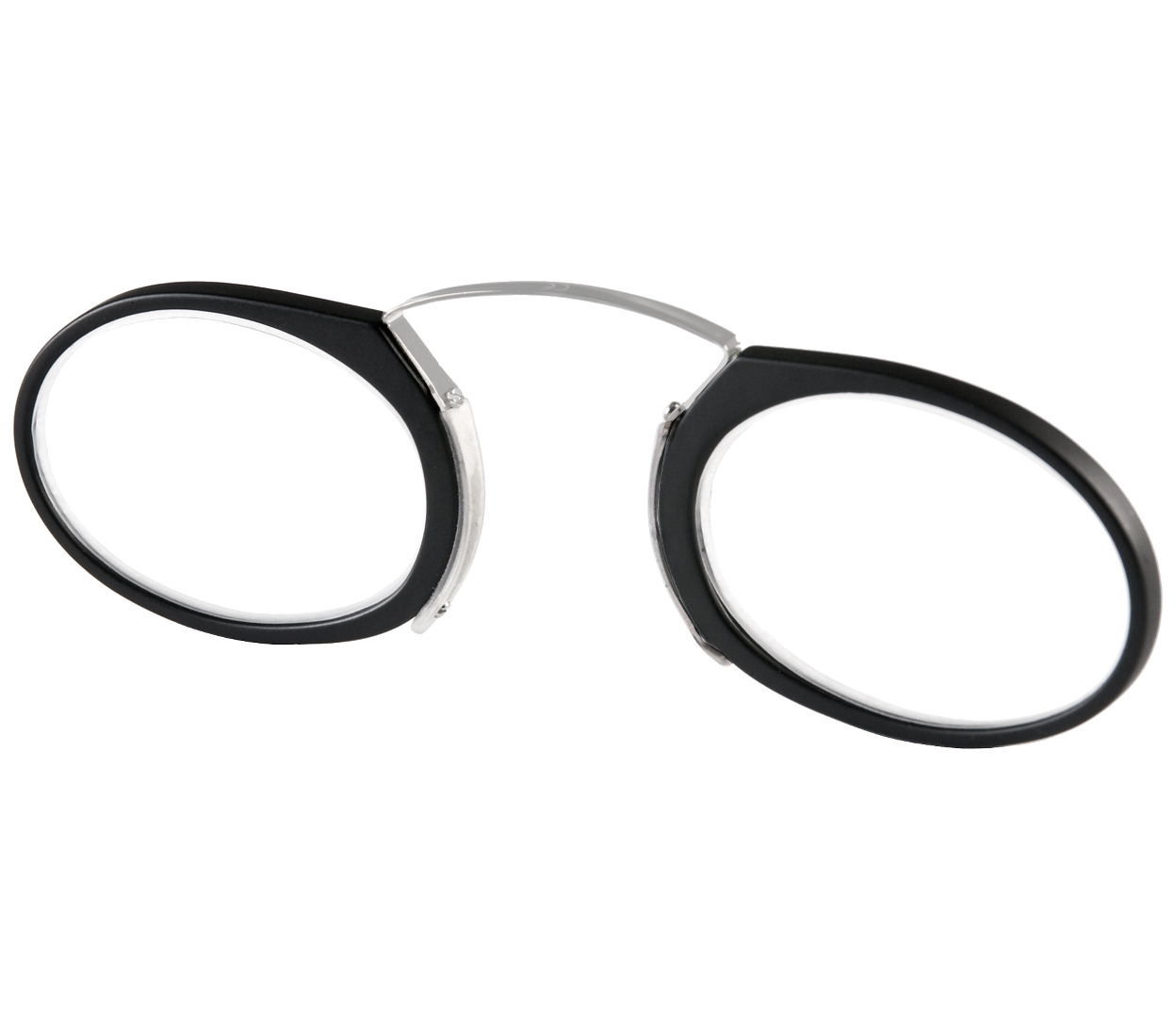 Main Image (Angle) - Mandarin (Black) Pince Nez Reading Glasses