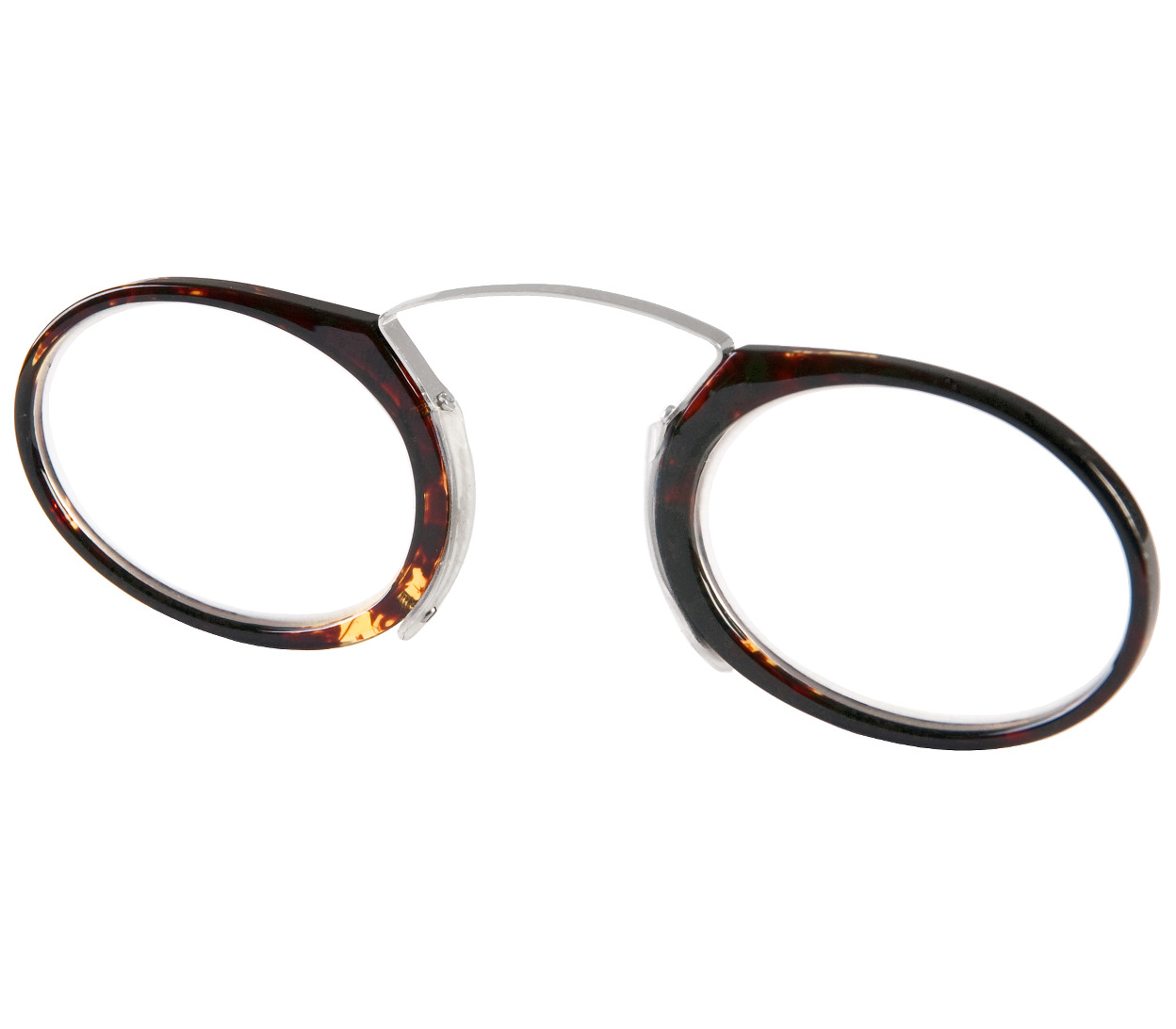 Mandarin (Tortoiseshell) Pince Nez Reading Glasses