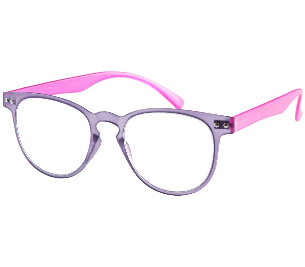 Ascot (Purple) Retro Reading Glasses