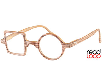 Patchwork (Wood Effect) Retro Reading Glasses