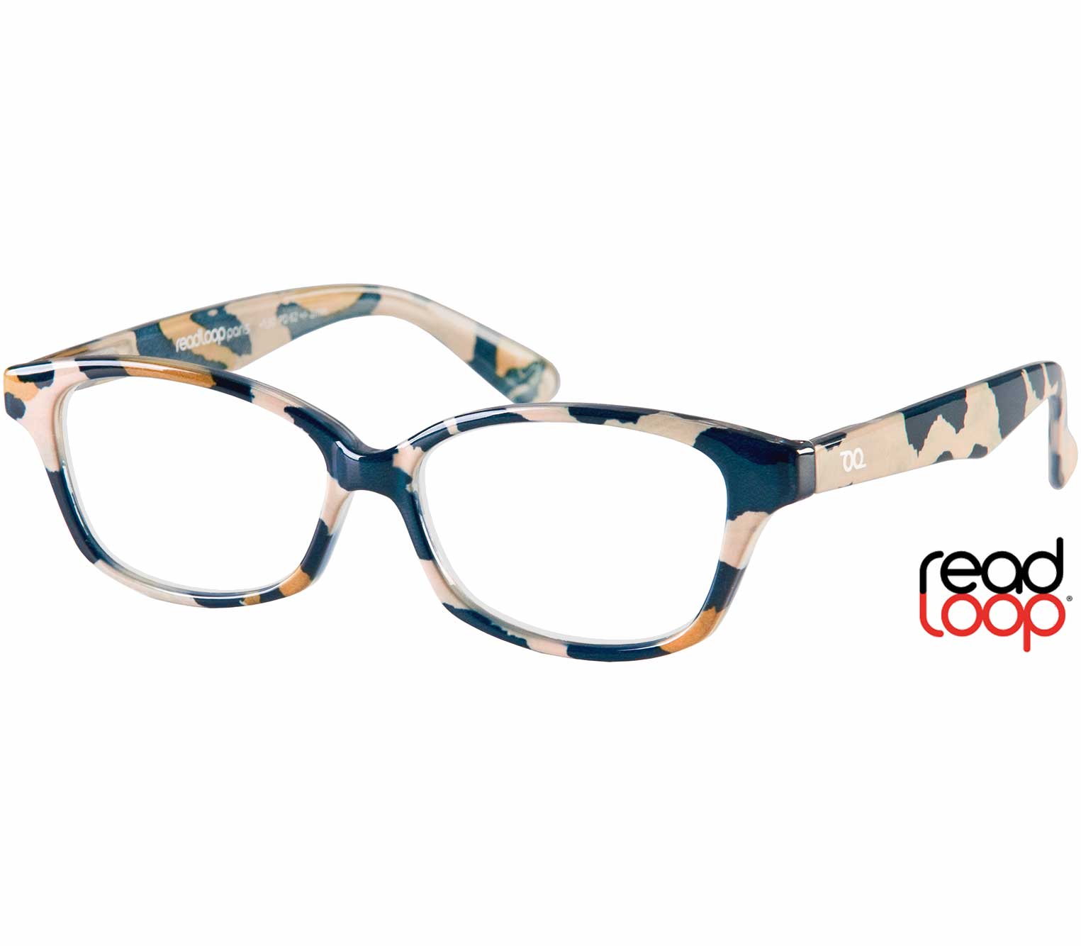 Main Image (Angle) - Diva (Multi-coloured) Cat Eye Reading Glasses