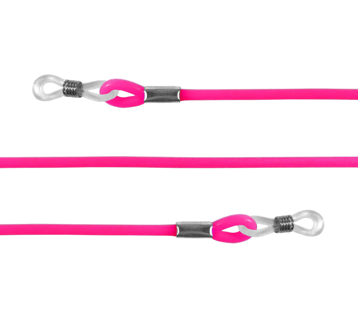 Main Image (Angle) - Loopy (Pink) Glasses Cords Accessories