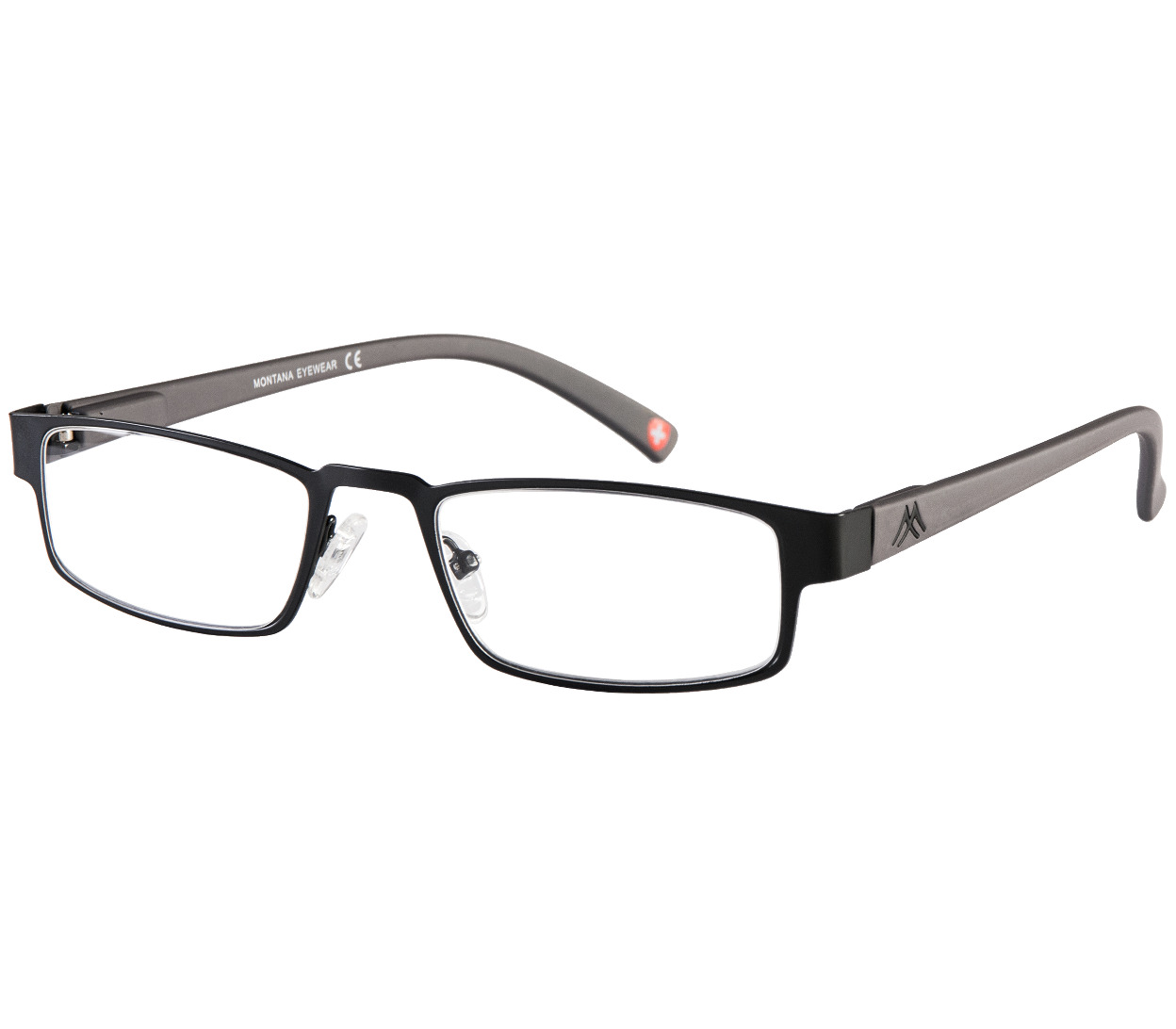 Main Image (Angle) - Melbourn (Black) Classic Reading Glasses