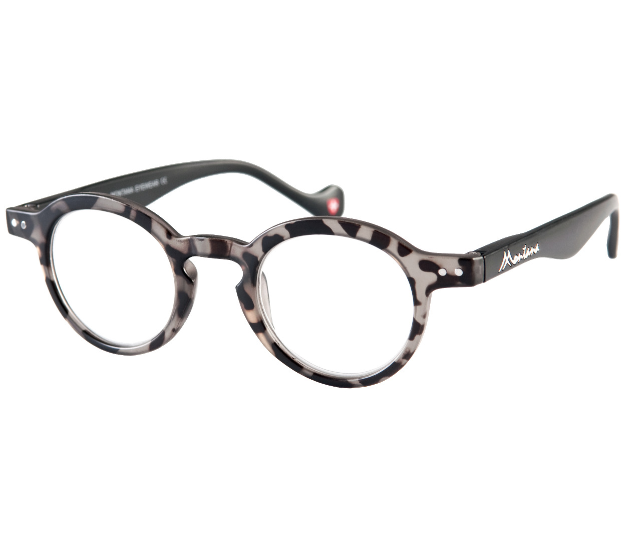 Camden (Grey) Retro Reading Glasses