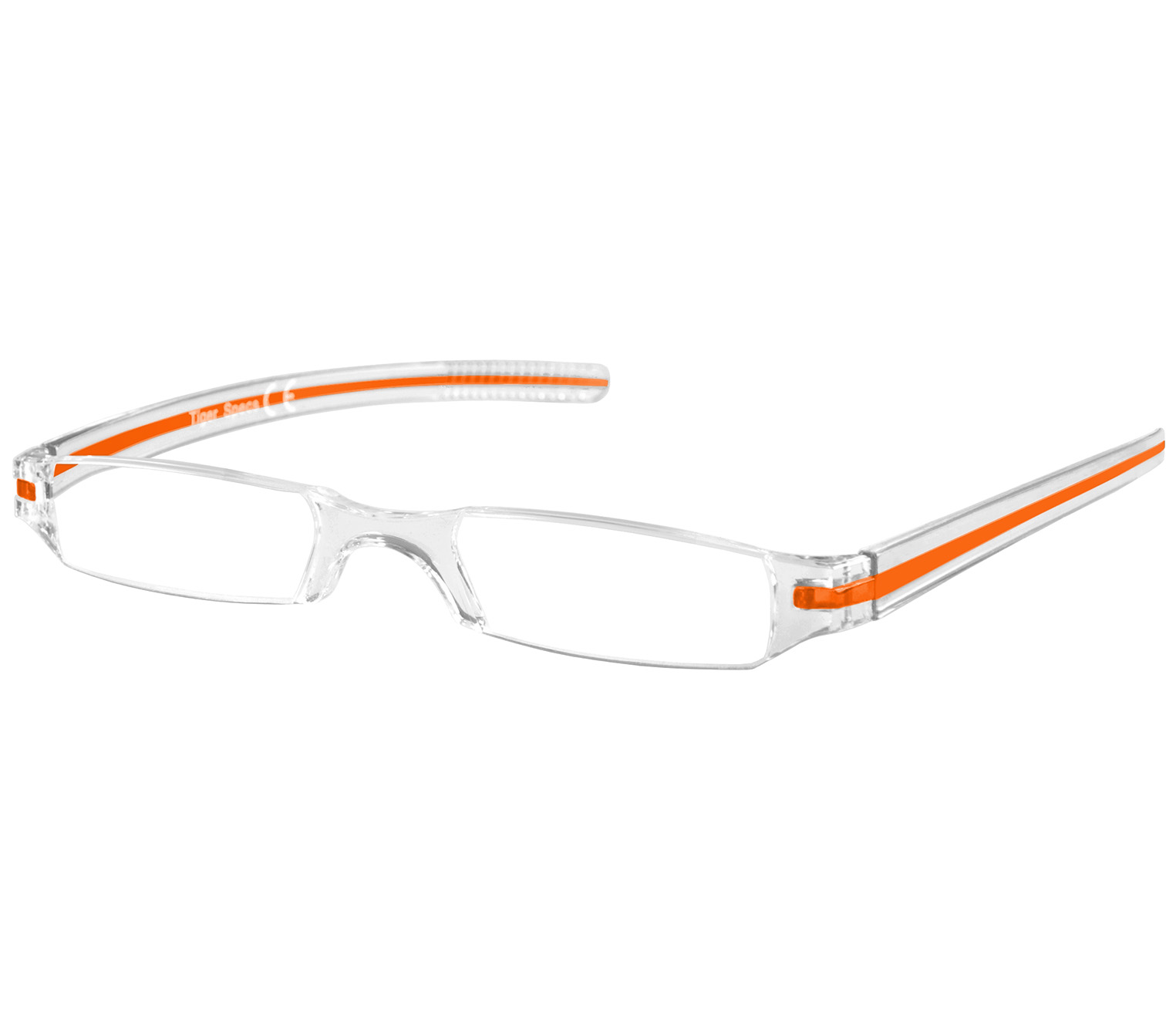 Main Image (Angle) - Soda (Orange) Reading Glasses