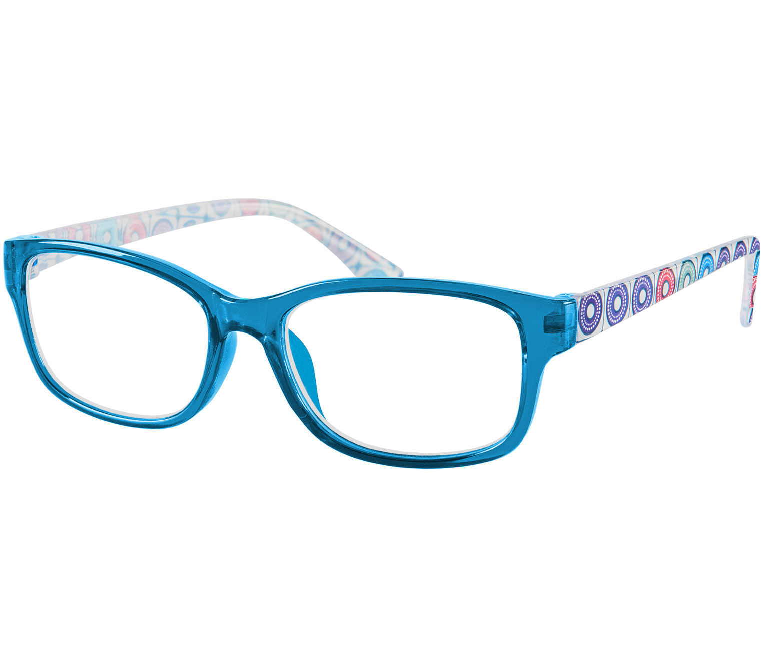 Main Image (Angle) - Scooter (Blue) Fashion Reading Glasses