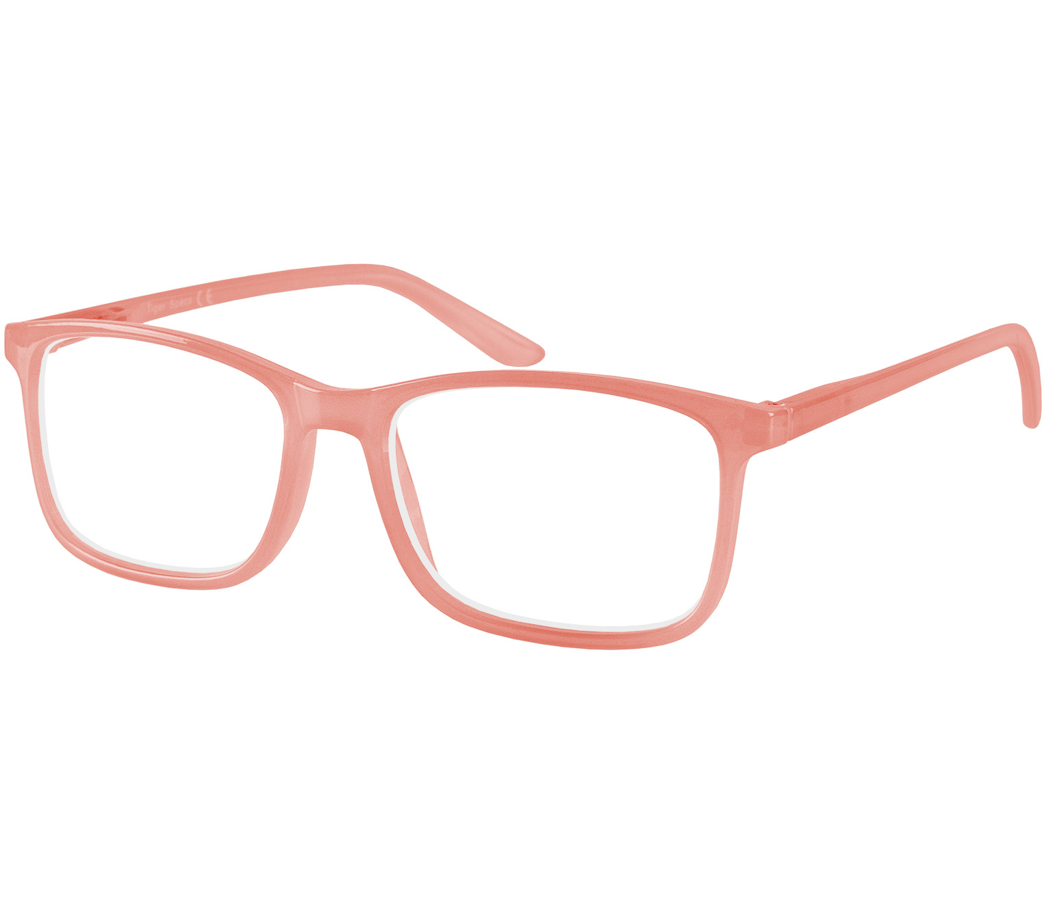 Main Image (Angle) - Sundae (Coral) Classic Reading Glasses
