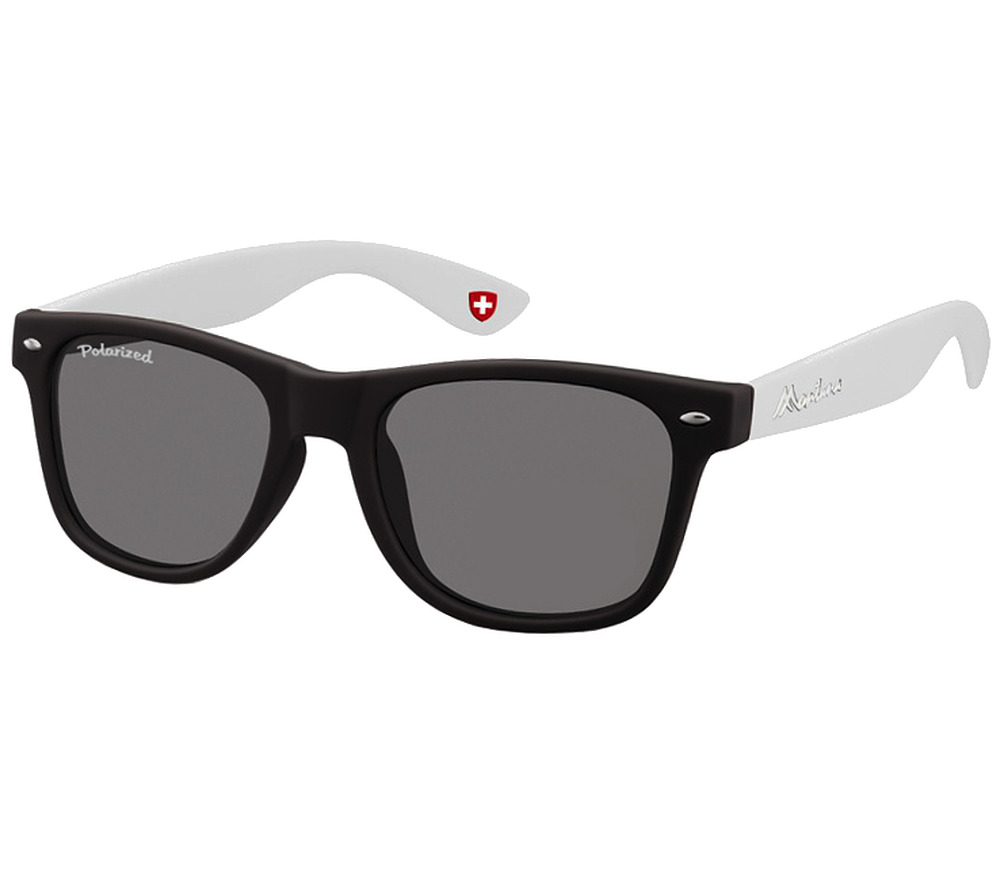 Main Image (Angle) - Ibiza (White) Wayfarer Sunglasses
