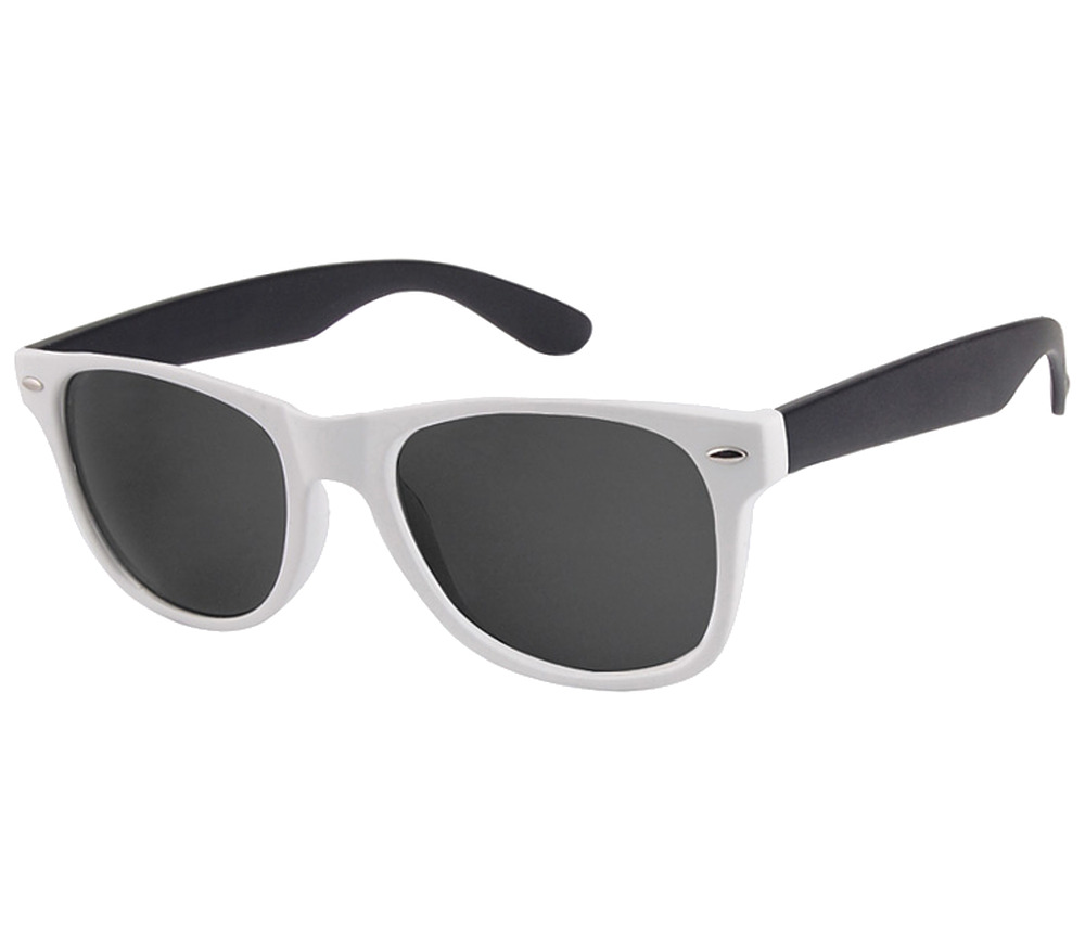 Main Image (Angle) - Beach (White) Wayfarer Sunglasses