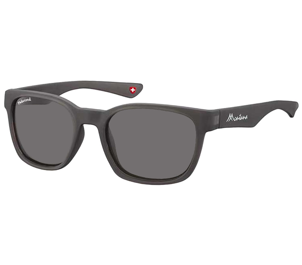 Main Image (Angle) - Marbella (Grey) Wayfarer Sunglasses