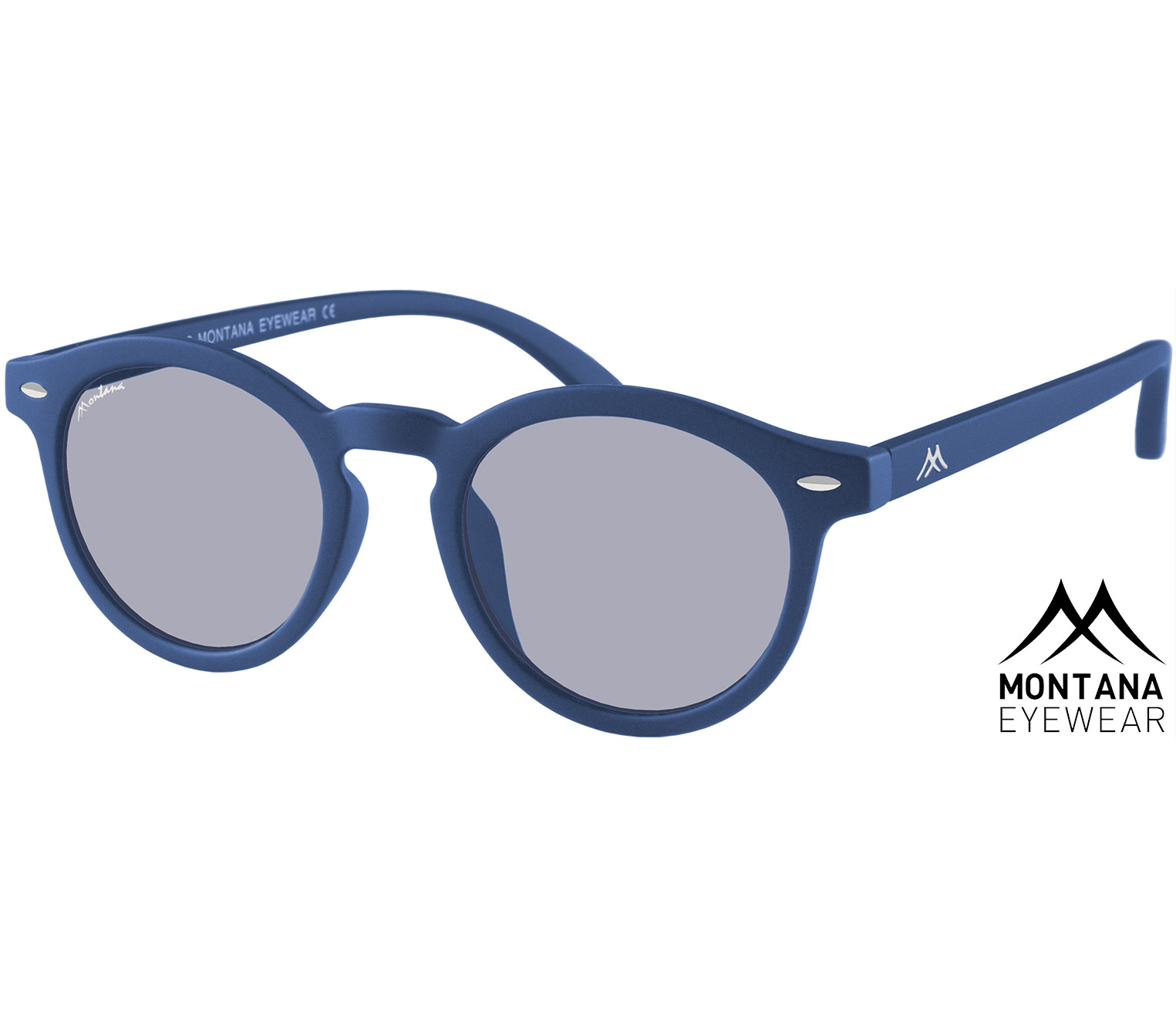 Main Image (Angle) - Drift (Blue) Retro Sunglasses