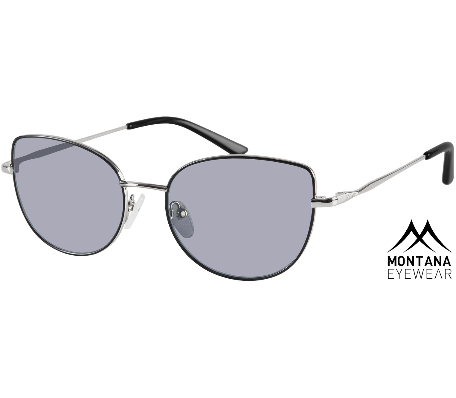 Main Image (Angle) - California (Silver) Sunglasses