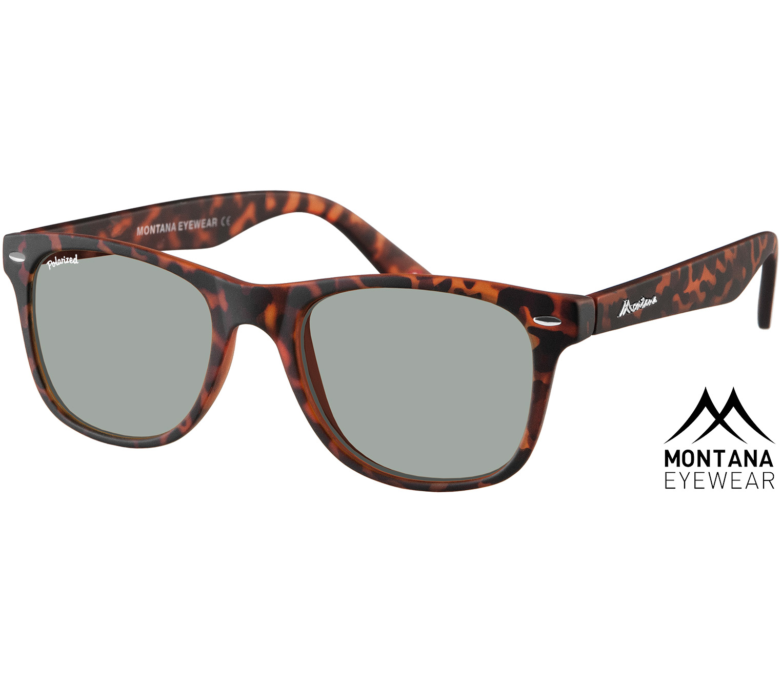 Main Image (Angle) - Oasis (Tortoiseshell) Wayfarer Sunglasses
