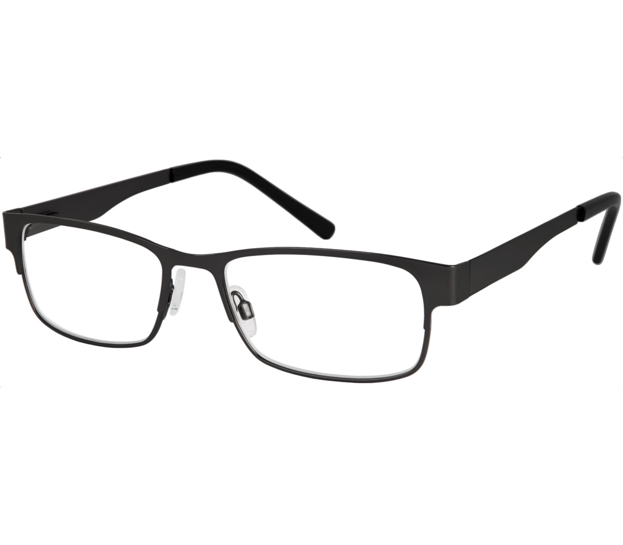 Main Image (Angle) - Kendrick (Black) Classic Reading Glasses