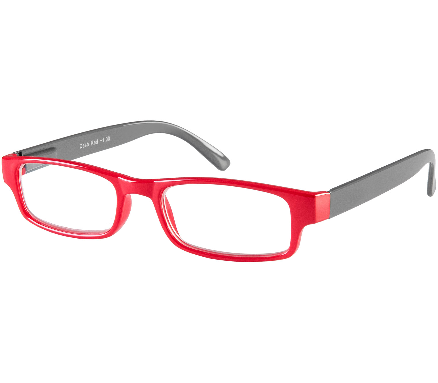 Main Image (Angle) - Dash (Red) Classic Reading Glasses
