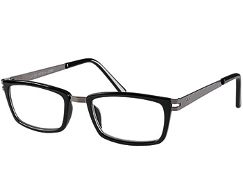 Midnight (Black) Retro Reading Glasses - Thumbnail Product Image